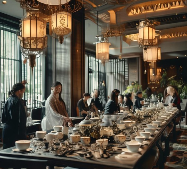 酒店大厅茶艺合作方案